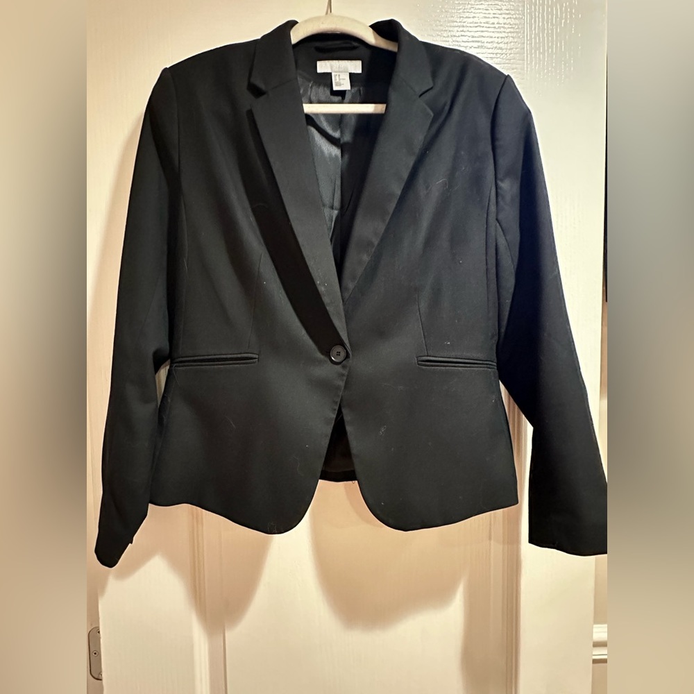 H&M one button blazer